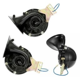Klaxon d'escargot électrique universel 300DB 12V 24V son fort pour voiture camion moto moto étanche