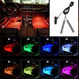 Lampe de sol décorative à LED pour voiture 2 pièces pour Volvo S40 S60 S80 XC60 XC90 V40 V60 C30