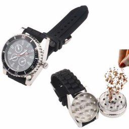 Montre-bracelet en zinc pour homme broyeur d'herbes broyeur d'épices outils de cigare