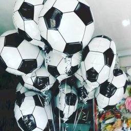 Ballons de Football en aluminium de 18 pouces 10 pièces sport pour homme décorations de fête