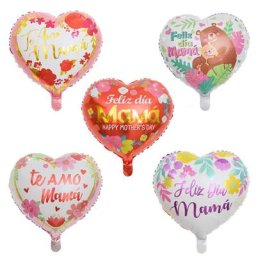 Ballons à hélium en feuille d'aluminium pour la fête des mères Happy Mother's Day Feliz Dia Super