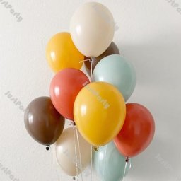 Ballons Macaron rétro mats pour fête d'anniversaire pour enfants et adultes menthe café sable
