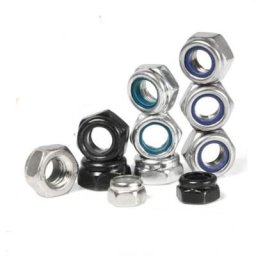 Écrou de blocage à insert hexagonal en nylon DIN985 M2 m2.5 M3 m3.5 figuré M5 M6 M7 M8