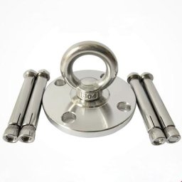 Injecteur de sol en acier inoxydable 304 avec vis hexagonales pile au sol stationnement antivol