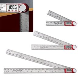 Règle d'angle numérique compteur 0-200mm 0-300mm 0-500mm règle inclinomètre goniomètre électronique