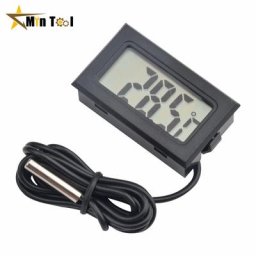 Testeur de température de bain d'eau thermomètre numérique LCD FY-10 avec câble de capteur de