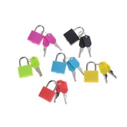 Mini cadenas de bain en acier petit cadenas pour valise de voyage cadenas pour journal intime avec