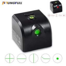 Décent brateur de ligne horizontale et verticale mini laser lumière verte lumière rouge