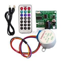Moteur pas à pas à engrenage CC avec télécommande carte de pilote corde N2003 PIC MCU bricolage