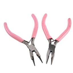 Copper Pliers Jewelry Pliers Making Tool Set Accessorise Scissors Tweezers Opener Ring Wire Cutting
