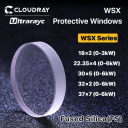 Ultrarayc WSX – lentille de protection pour Windows 18*2/30*5/37*7 lentille optique 0-6kW pour tête