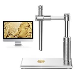 TOMLOV-Microscope numérique USB caméra endscope d'inspection photo/vidéo 500X support réglable 8