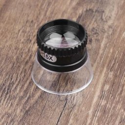 Loupe monoculaire Portable professionnelle 15X adaptée à la lecture de cartes de bijoux