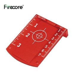 FIRECORE Plaque de carte cible Laser pour niveau Laser rouge (FLT20R)