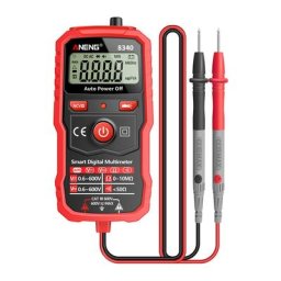 Détecteur de transistor multimètre LCD numérique 8340min identification zéro testeur de fil de