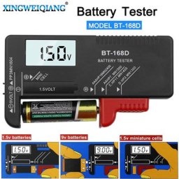 Puzzles de batterie numériques outil de diagnostic itance testeur de batterie écran LCD