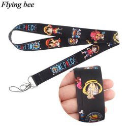 Flyingbee-Porte-clés avec lanière de téléphone cool pour femme sangle de cou à la mode porte-clés