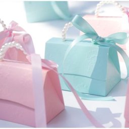 Boîte à Bonbons Rose pour ixPréChristophe Sac à Main Emballage Cadeau Noël Mariage