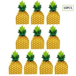 Sac cadeau ananas en papier 10 pièces coffrets cadeaux pour faveurs de mariage décorations de
