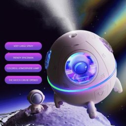 Humidificateur d'air d'astronaute USB ultrasonique brume fraîche diffuseur d'eau d'aromathérapie