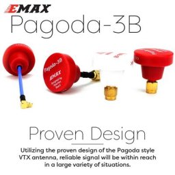 EMAX-Antenne Wildoda 3B RHCP LHCP SMA MMCX VTX pour importateur RC FPV quadrirotor multirotor