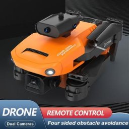 Drones d'évitement d'obstacles à double caméra hélicoptère RC à quatre axes photographie aérienne