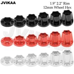 Moyeu hexagonal de roue en alliage d'aluminium jante SCX10 Traxxas TRtage 1/10 RC 1.9 "" 2.2