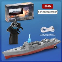 Bateau télécommandé modèle de bateau de vitesse RC jouet pour garçons et hommes