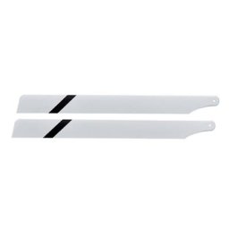 1 paire de pièces en fibre de verre carbone vitreux 360mm pour aligner Trex 450L 480 RC hélicoptère
