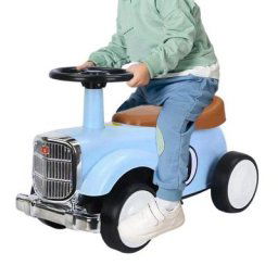 Voiture à rouler pour enfants de plus de 9 mois jouet à pousser rétro pour tout-petits cadeau