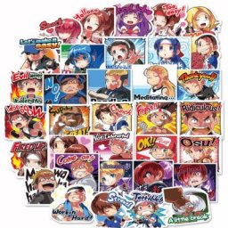 Autocollants waterproof motif King Of Fighters 97 pour fille stickers graffiti pour skateboard