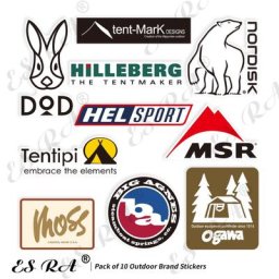Autocollants de camping en vinyle pour décorer stickers de bicyclette d'extérieur de chambre