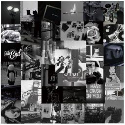10/30/50pcs INS Style Noir Blanc Autocollants Demotivational Décals sur Téléphone Portable Guitare