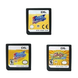 Cartouches de jeux vidéo série DS Kirby carte de console souris Squeak Squad attaque pour NDSI