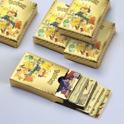 Cartes Pokémon Gold Vmax GX Energy Charizard Pikachu Rare Collection Battle Trainer Card Jouets