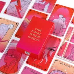 Jeu de tarot Final Rose avec guide PDF 78 cartes pour dire l'avenir intérieur sorcier