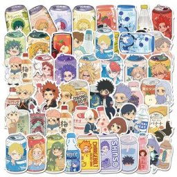 10/30/50pcs Anime Dessin Animé Boisson de Graffiti Tueur de Démons Jujutsu Kaisen Mignon Autocollant