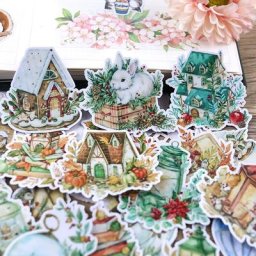 Autocollants décoratifs d'hiver chaud artisanat et scrapbooking livre étiquette d'étudiant