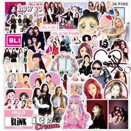 10/30/50PCS Coréenne Kpop Étoiles Fille Groupe Autocollants De Voiture Pour Ordinateur Portable