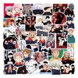 10/30/50/100pcs Anime Jujutsu Kaisen Graffiti Autocollants Etanche Autocollants Enfant Jouet Planche