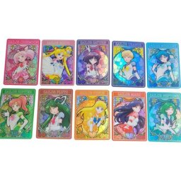 Cartes Flash Anime pour Bol Tsuk37Usagi MizLOT Ami H37Rei Aino MinCabo K37MakPain Jeu de