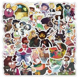 10/30/60pcs Disney Dessin Animé Mignon Anime Amphibia Autocollants Pour Ordinateur Portable