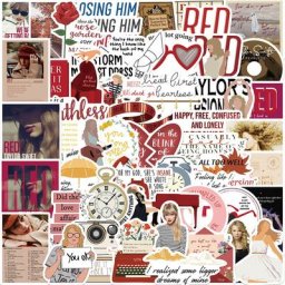Autocollants Album Taylor Swift Singer 10/50 pièces décalcomanies pour ordinateur portable