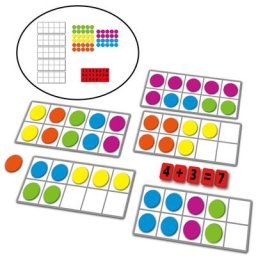 Jouet de blocs de nombre magnétique Montessori pour enfants de la maternelle salle d'irritation