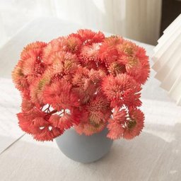 Plantes succulentes en plastique hortensias fleurs artificielles en soie fausses fleurs pour