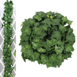 Mur de vigne artificielle Parnatale Ocissus feuilles de vigne extérieur décor de jardin 2m