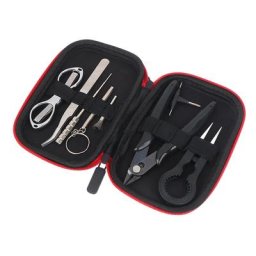 Mini kit d'outils de vape pince à épiler en céramique pince à fil bande de vape gabarit de