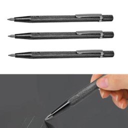 Stylo marqueur de gravure en métal alliage d'acier au tungstène coupe de carreaux de métal stylo