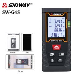 SNDWAY – télémètre numérique SW-G4S distancemètre numérique mesure continue 40M télémètre Laser