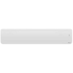 Radiateur électrique connecté hekla plinthe blanc 1500W - inertie fonte - Sauter